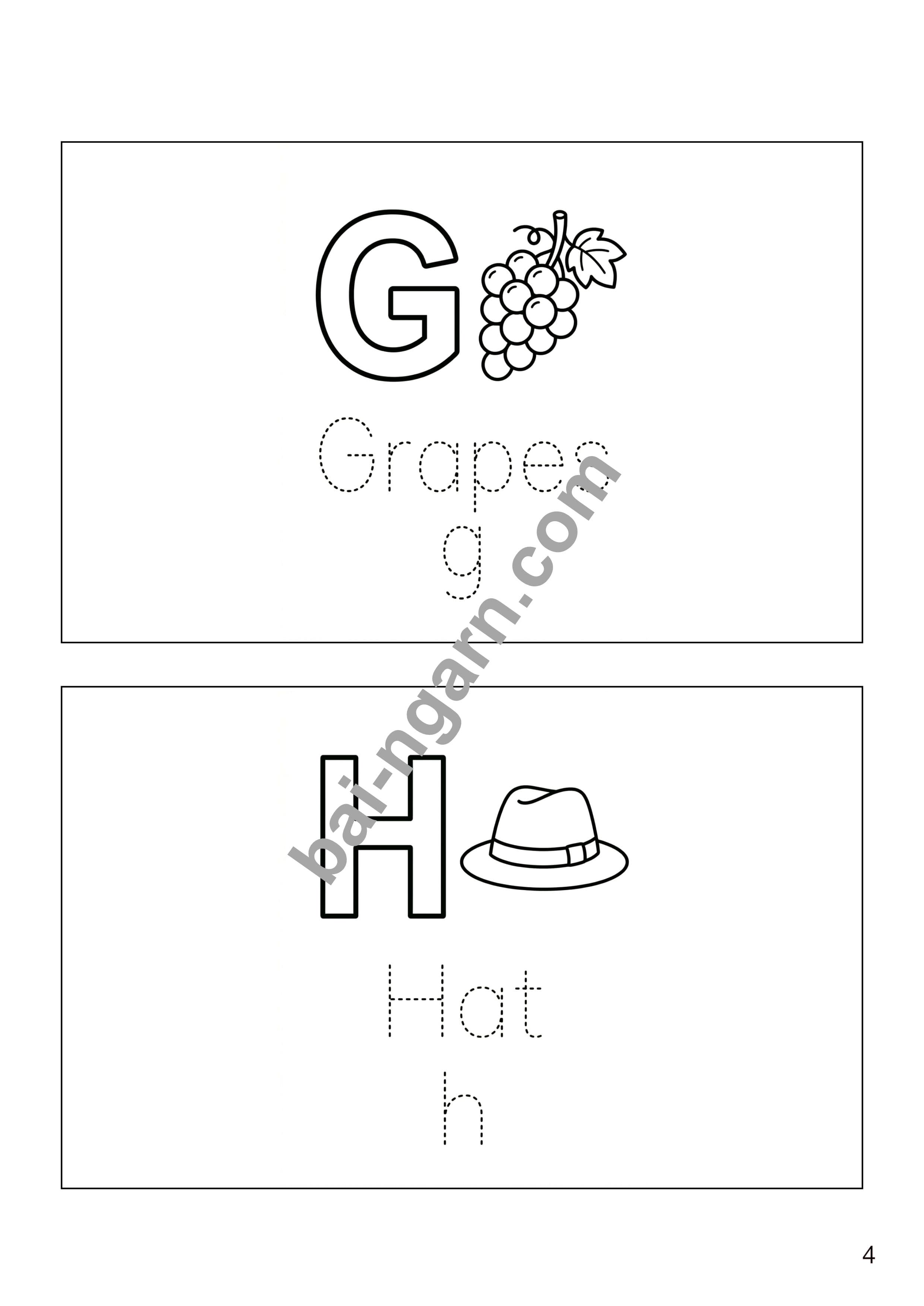 Alphabet Coloring Book A–Z สำหรับเด็กเล็ก | ฝึกระบายสีและคัดลอกตัวอักษรอังกฤษ thumbnail 5