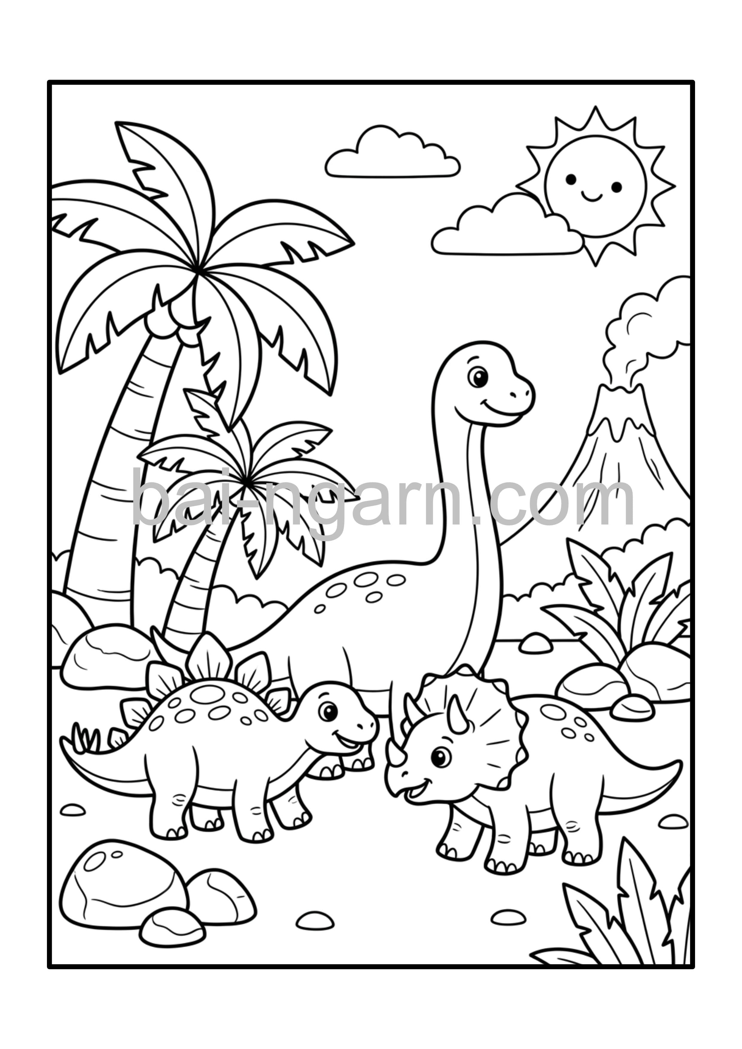 Cute Animal Coloring Book for Kids | สมุดระบายสีสัตว์น่ารักสำหรับเด็ก thumbnail 4