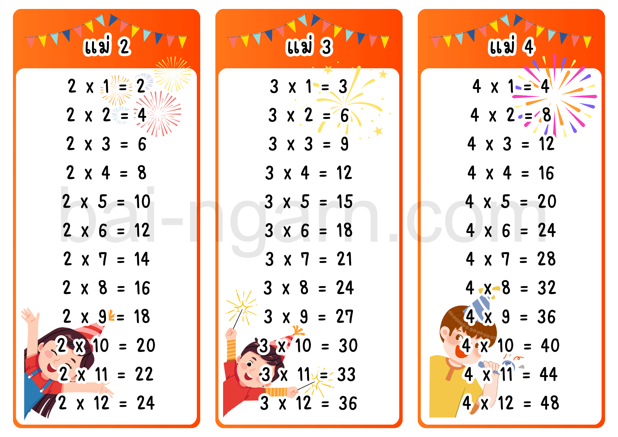 สูตรคูณ วันสำคัญแสนสนุก thumbnail 5